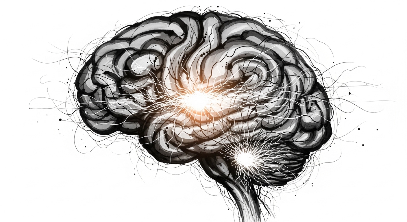 AI neural network brain representing Thea intelligent customer support ticket routing and auto-resolution