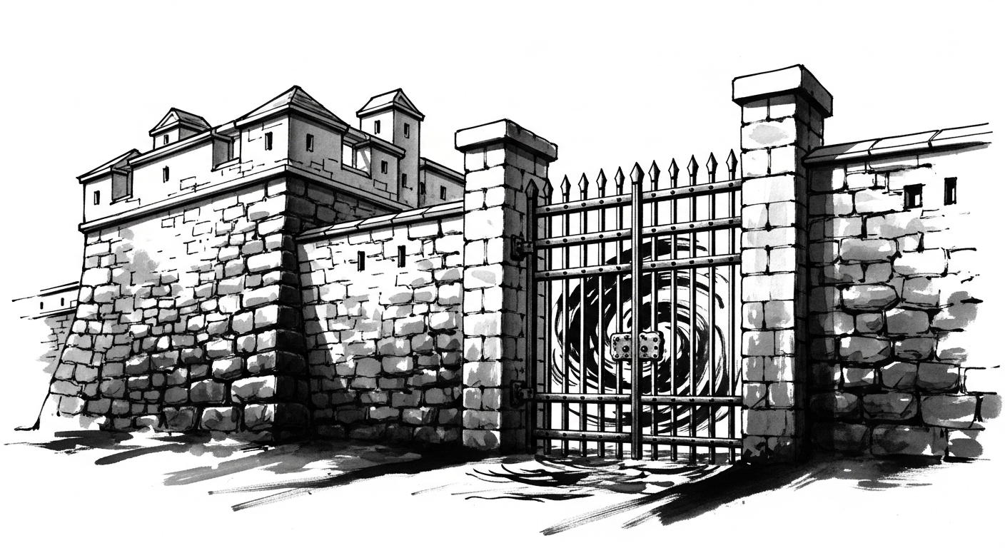 Stone fortress gate representing comprehensive website maintenance plans for all CMS platforms