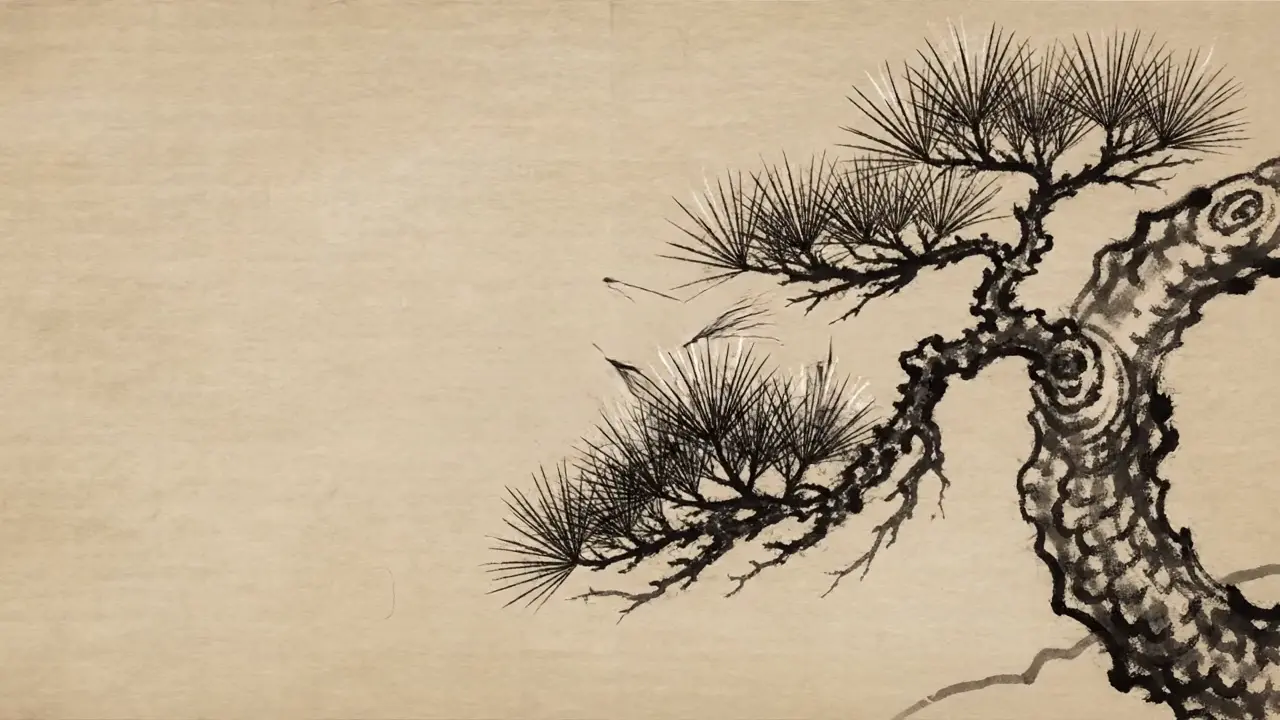 Sumi-e ink brush illustration representing the Idea Forge Studios team