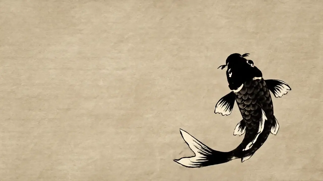 Sumi-e ink brush illustration representing Idea Forge Studios e-commerce solutions
