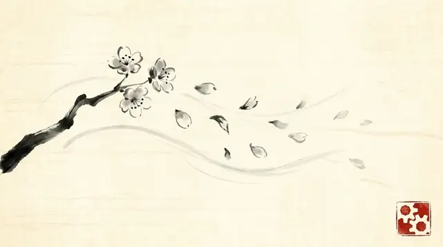 Sumi-e ink illustration representing Internet Marketing — Idea Forge Studios