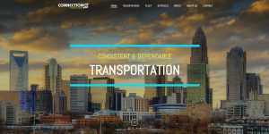 connections and transportation informational WordPress site