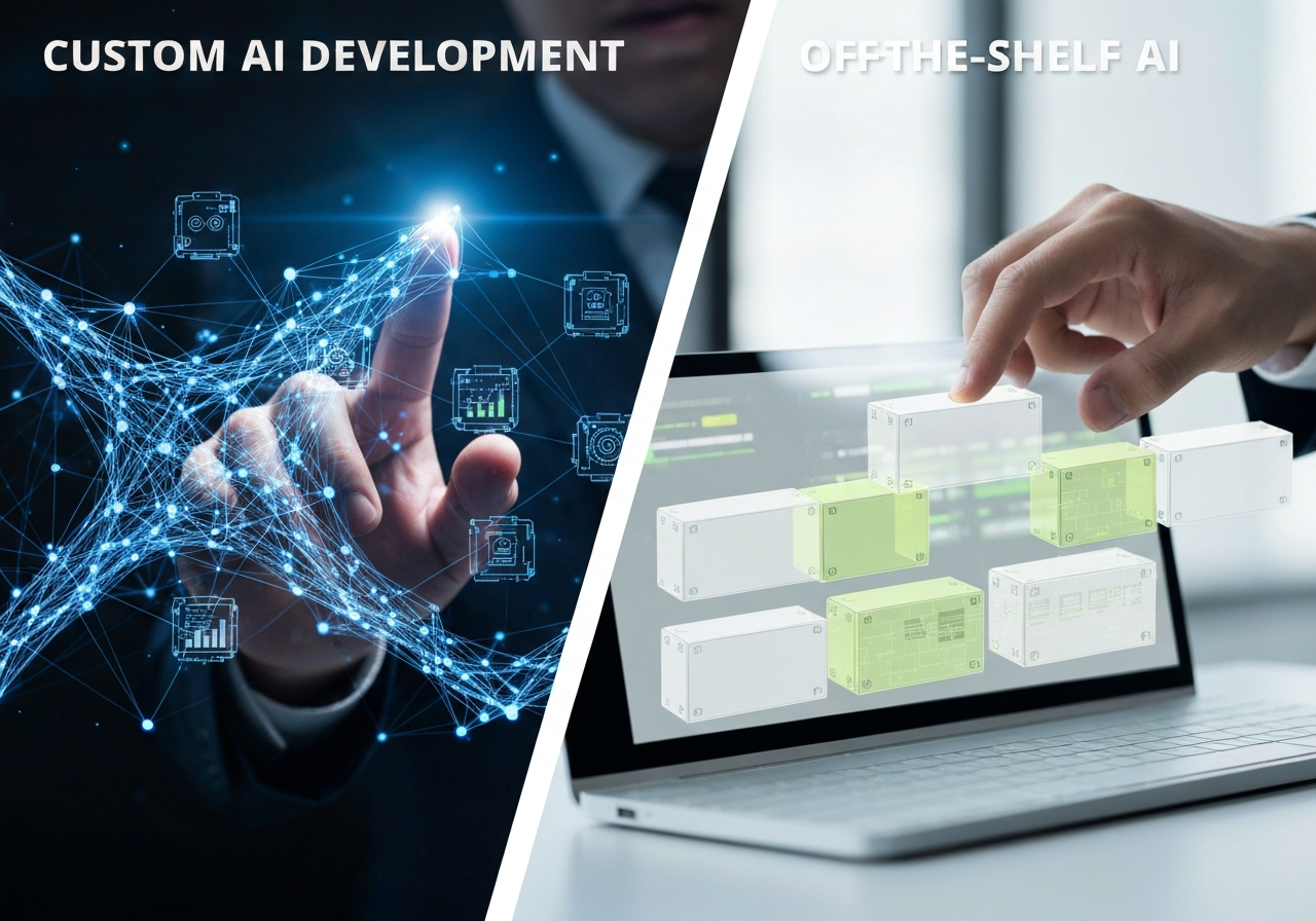 Custom AI Development vs Off-the-Shelf AI